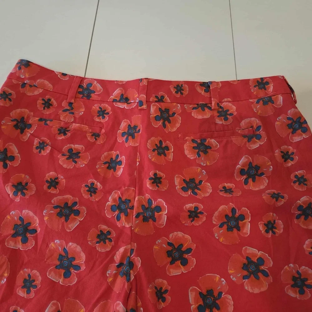 Lands' End shorts‎ red size 18W midrise